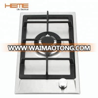 Stainless steel top single burner kitchen gas stove